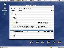 Screenshot of Atlantis browsing using bookmarks.